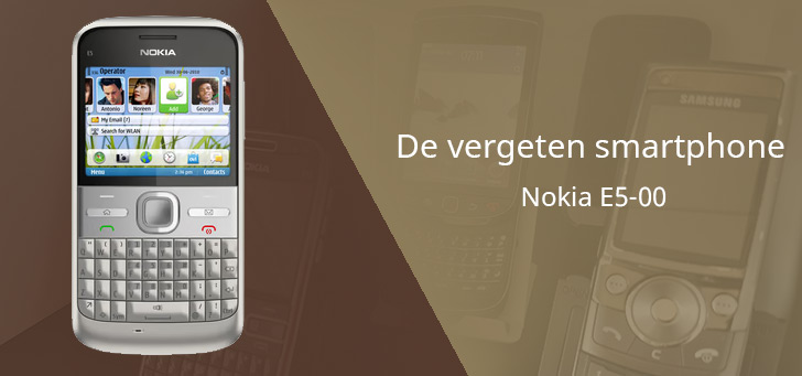 Nokia E5 vergeten header