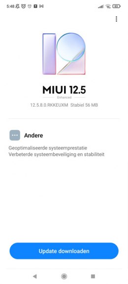 Xiaomi mi 11i december 2021 update