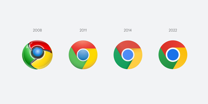 Google Chrome logo 2022