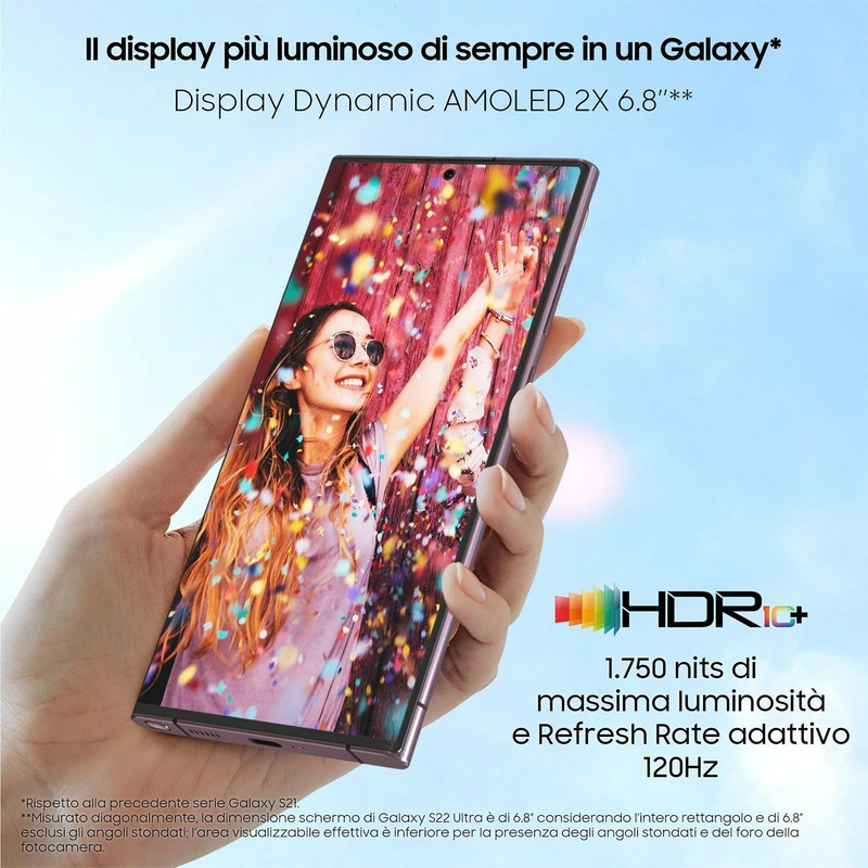 Samsung Galaxy S22 Ultra scherm