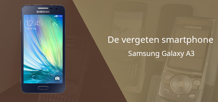 Samsung Galaxy A3 vergeten header