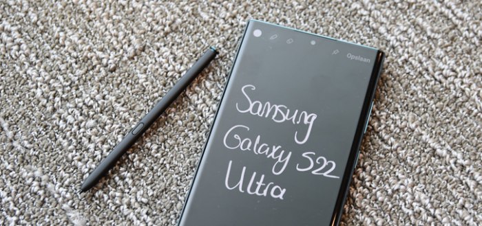 Samsung Galaxy S22 Ultra te koop in Nederland: als eerst van de serie