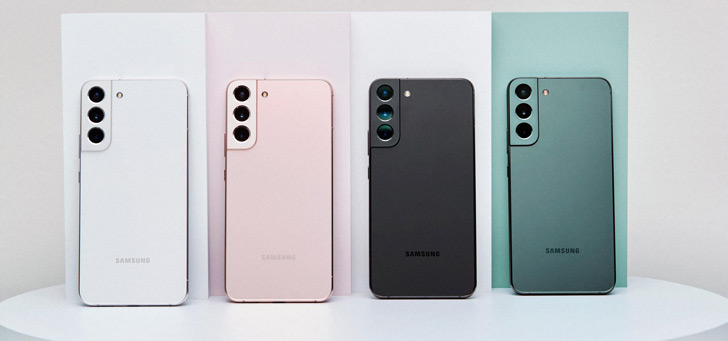Samsung Galaxy S22 kleuren header