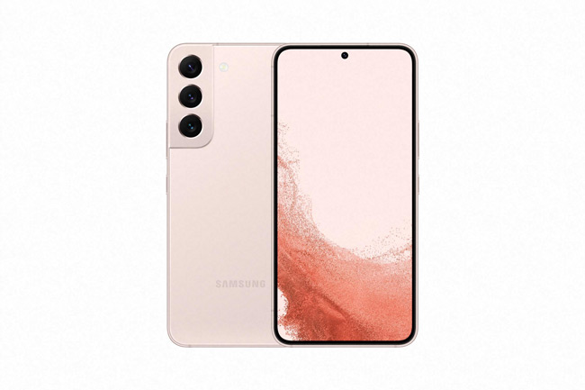Samsung Galaxy S22 pink gold