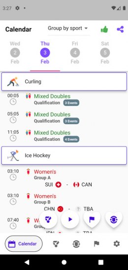 Winter Games 2022 app