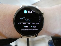 Huawei Watch GT 3 lichaamstemperatuur