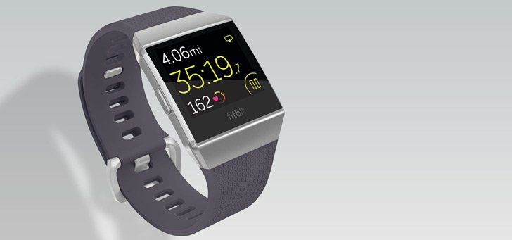 Fitbit ionic header