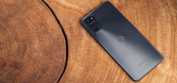 Moto G22 aangekondigd: stijlvolle telefoon met 50MP quad-camera