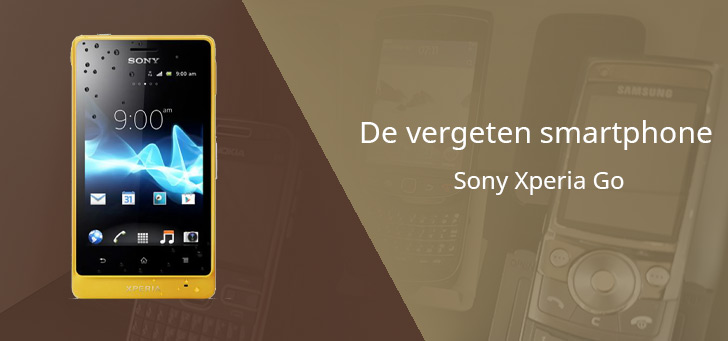 Sony Xperia Go vergeten header