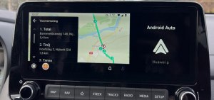 Tomtom go navigatie header android auto