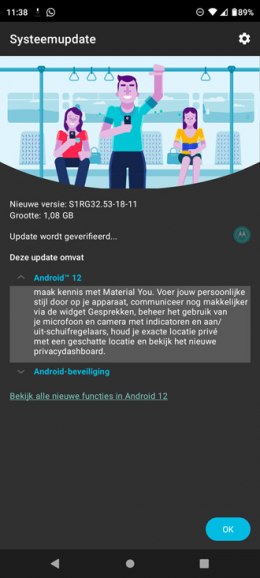 Motorola Edge 20 Android 12