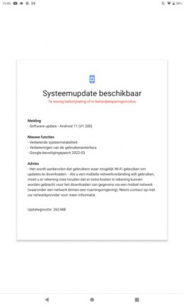 Nokia T20 maart update