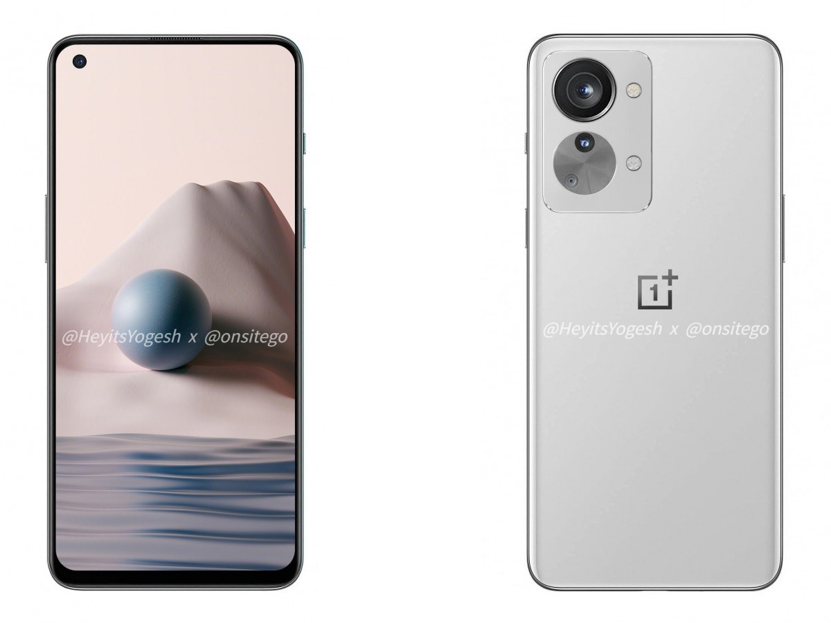 OnePlus Nord 2T render