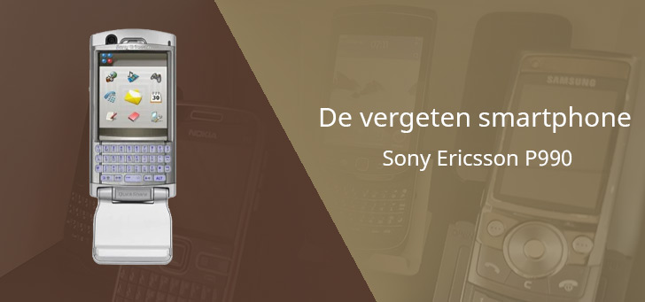 Sony Ericsson P990 vergeten header