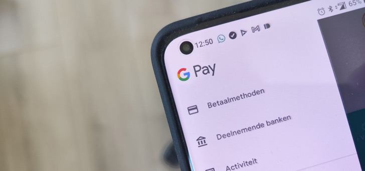 Google Pay header