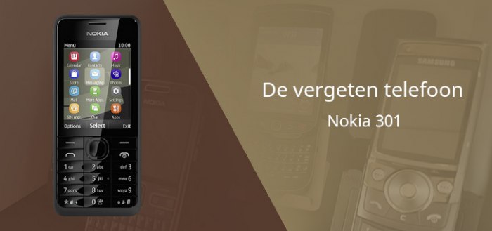 De vergeten telefoon: Nokia 301