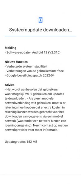 Nokia G50 update mei 2022