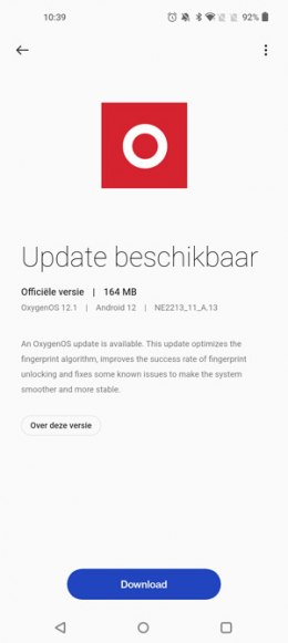 OnePlus 10 Pro OxygenOS 12 A.13