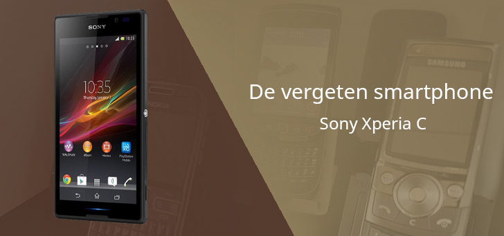 Sony Xperia C vergeten header