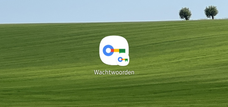 Google wachtwoord header