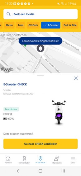 NS app scooter