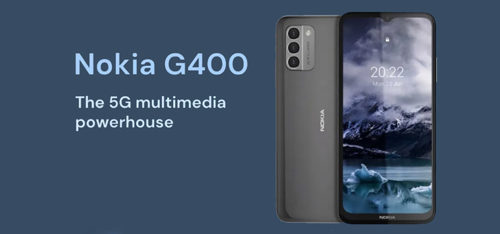 Nokia G400 header