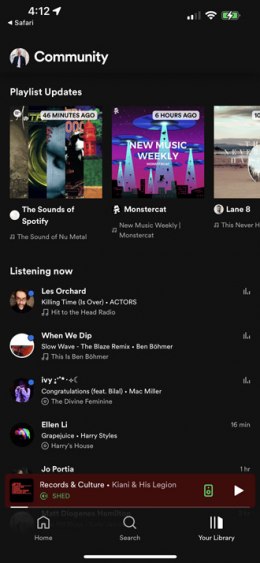 Spotify community