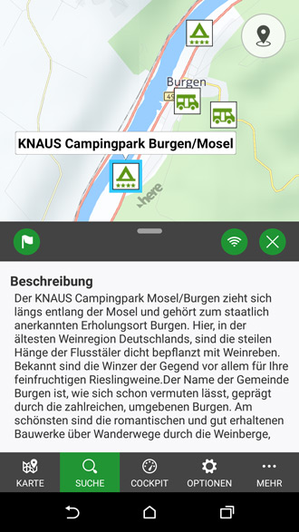 Camping.info navi app