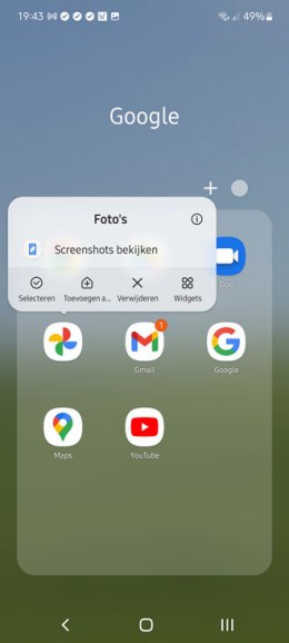 Google Foto's Screenshots