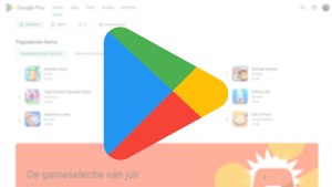 Google Play Store header