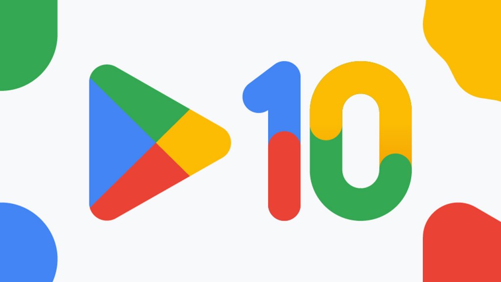 Google Play logo header