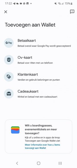 Google Wallet-app