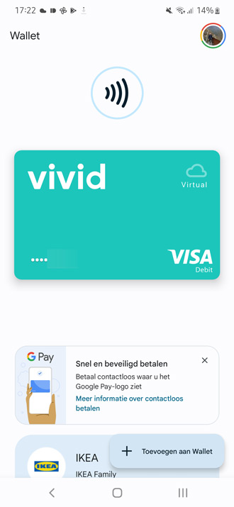 Google Wallet app