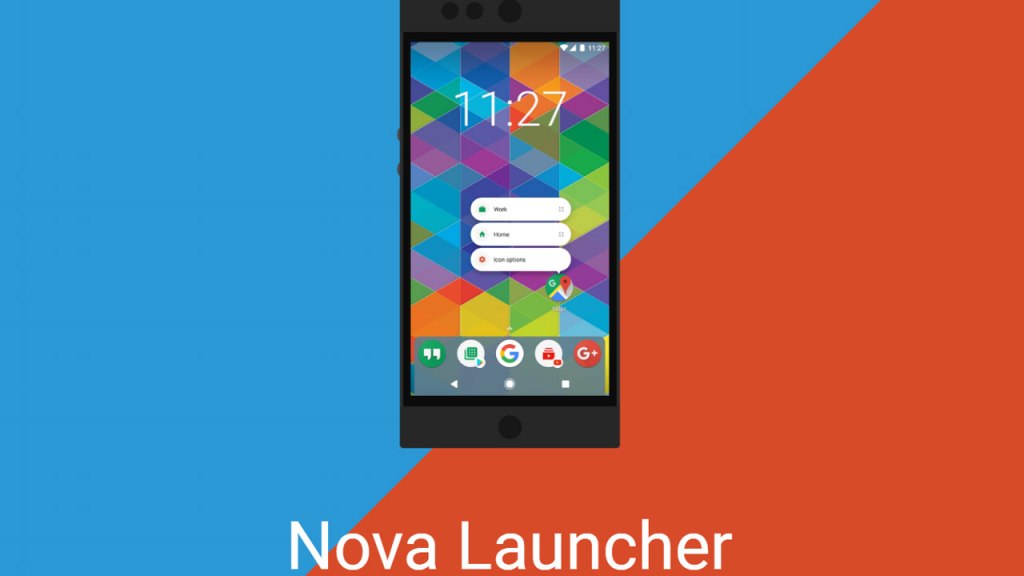 Nova Launcher header