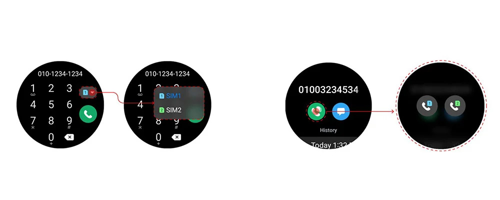 One UI Watch 4.5 dual-sim