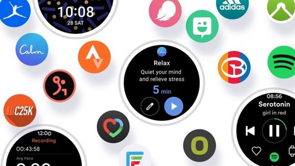 One UI Watch header