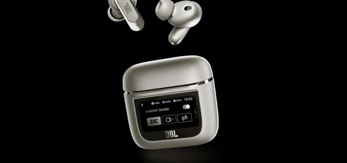 JBL presenteert nieuwe in-ear headset met smart oplaadcase en vernieuwde speakers