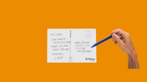 PostNL postzegelcode header