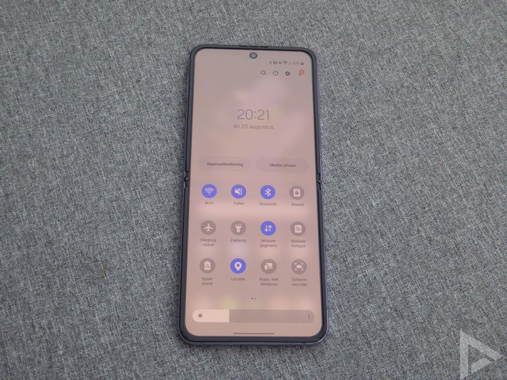 Samsung Galaxy Z Flip 4 notifications