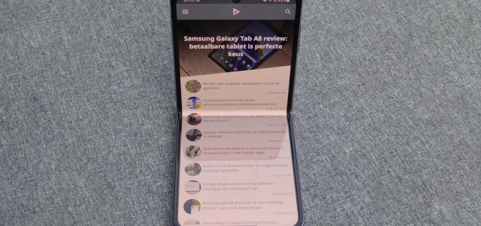 ﻿Samsung Galaxy Z Flip 4 review: verfijnde vouwbare smartphone