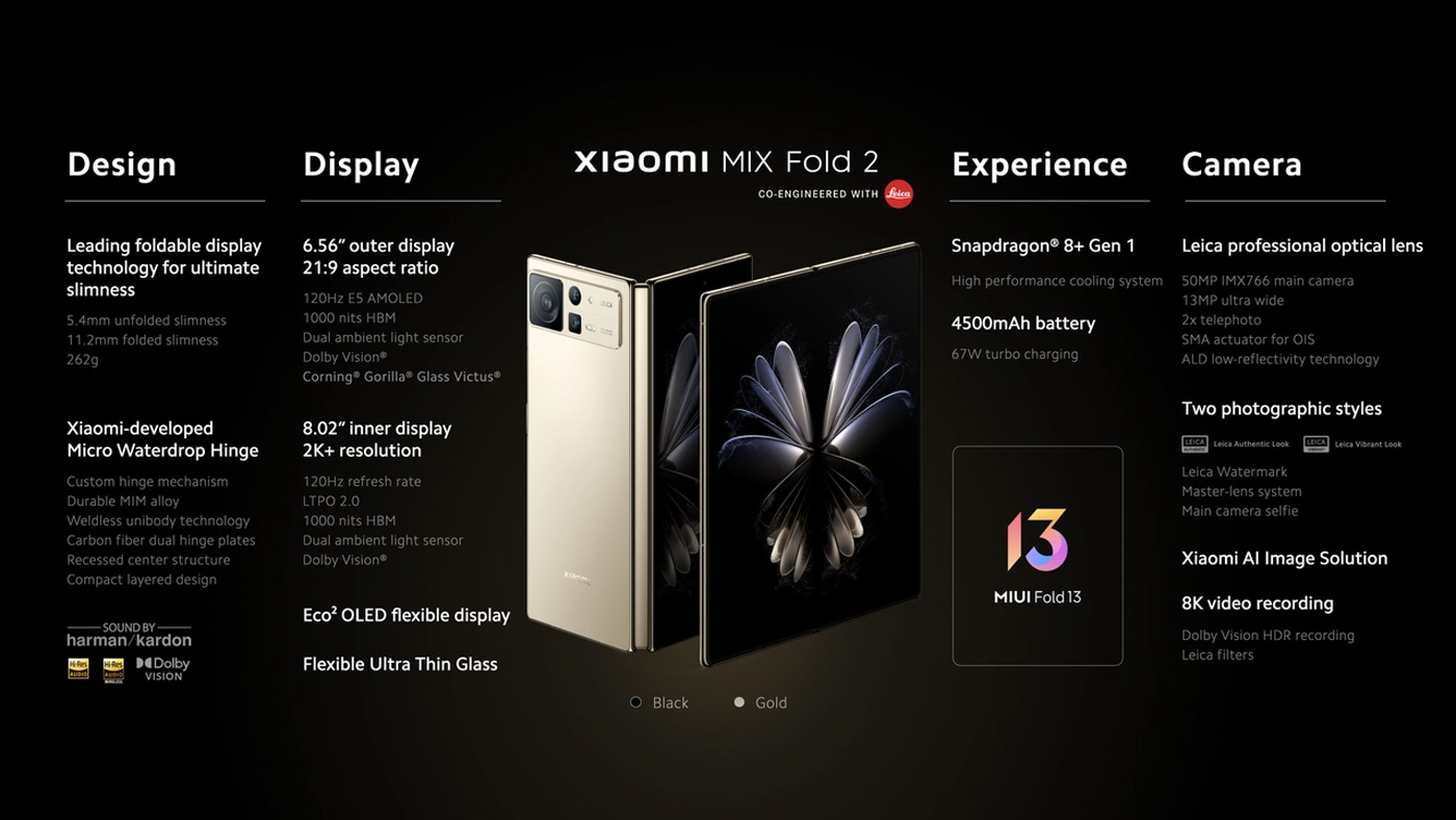 Xiaomi Mix Fold 2