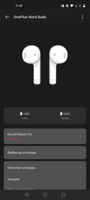 OnePlus Nord Buds Settings