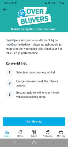 AH overblijvers