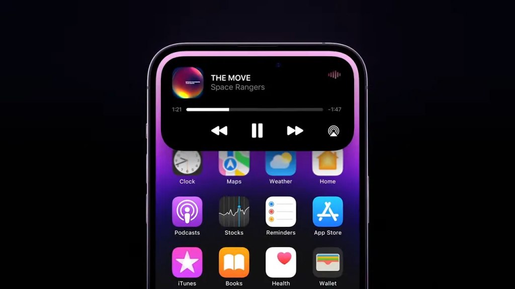 Apple iPhone 14 Dynamic Island header