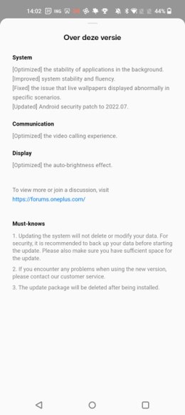 OnePlus 10 Pro OxygenOS 12.1
