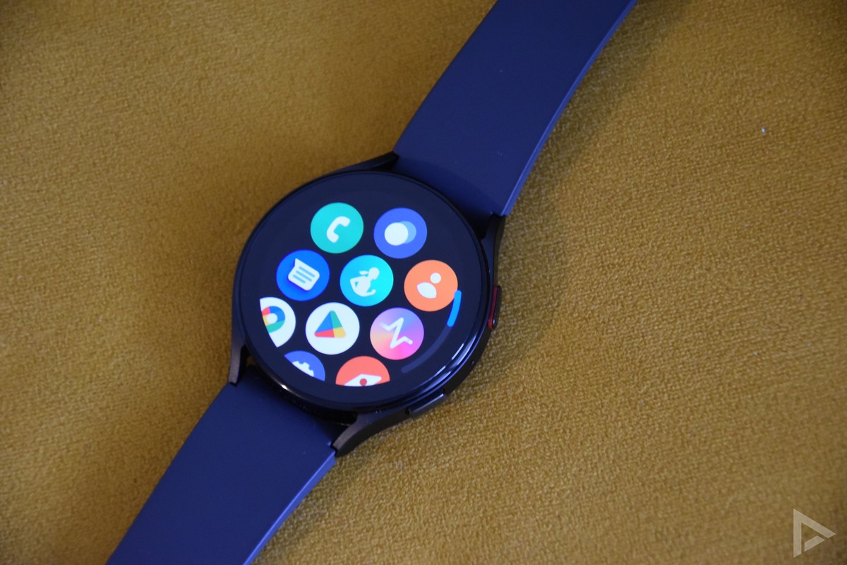 Samsung Galaxy Watch 5 menu