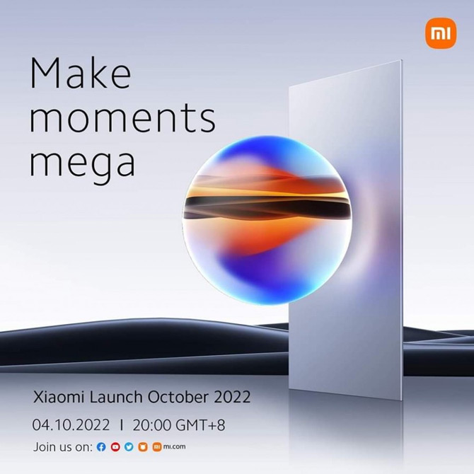 Xiaomi 12T 4 oktober