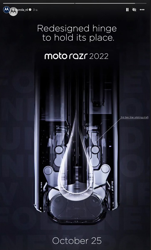 Motorola Razr 2022 25 oktober