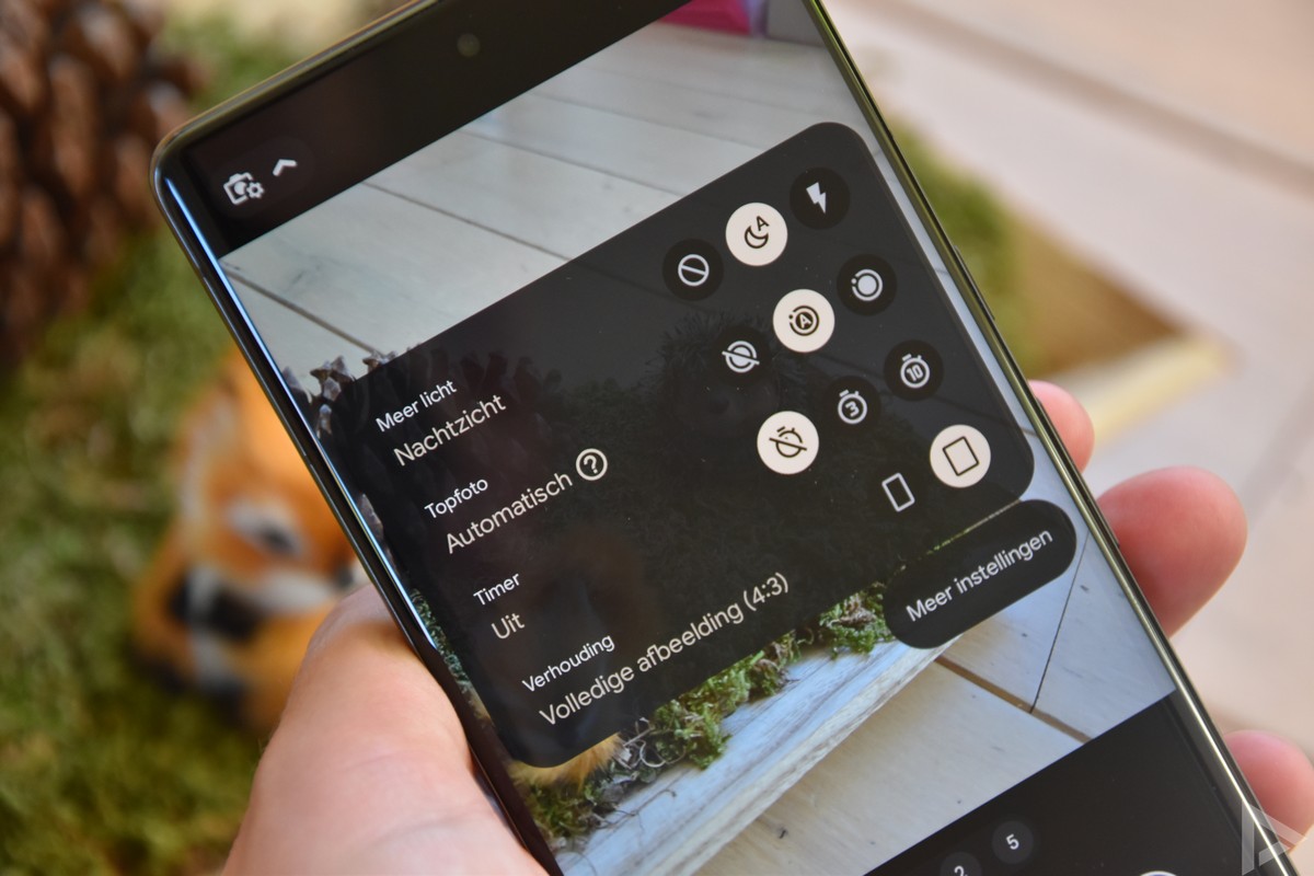 Google Pixel 7 Pro camera-app
