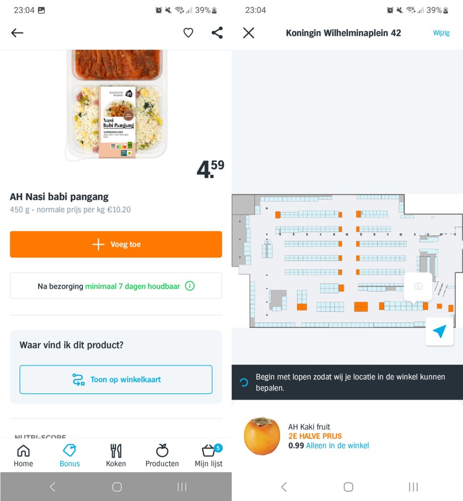 Albert Heijn app geeft vanaf nu aan waar je een product vindt